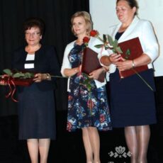 Joanna Skwarczyńska –  Podziękowanie od Burmistrza Garwolina Tadeusza Mikulskiego w 2014 r.