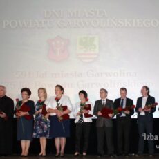 Joanna Skwarczyńska –  Podziękowanie od Burmistrza Garwolina Tadeusza Mikulskiego w 2014 r.