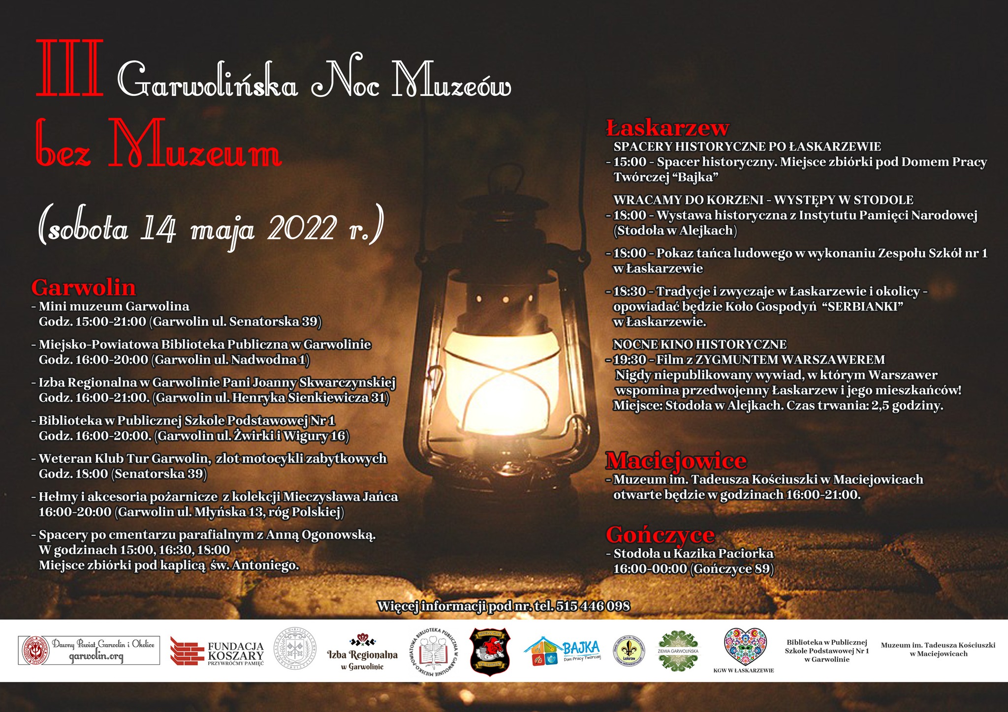 III Noc Muzeów bez Muzeum w Garwolinie